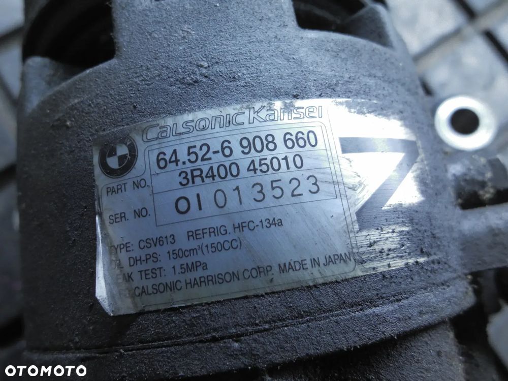 BMW E46 1.8 KOMPRESOR SPRĘŻARKA KLIMATYZACJI 6908660 - 2