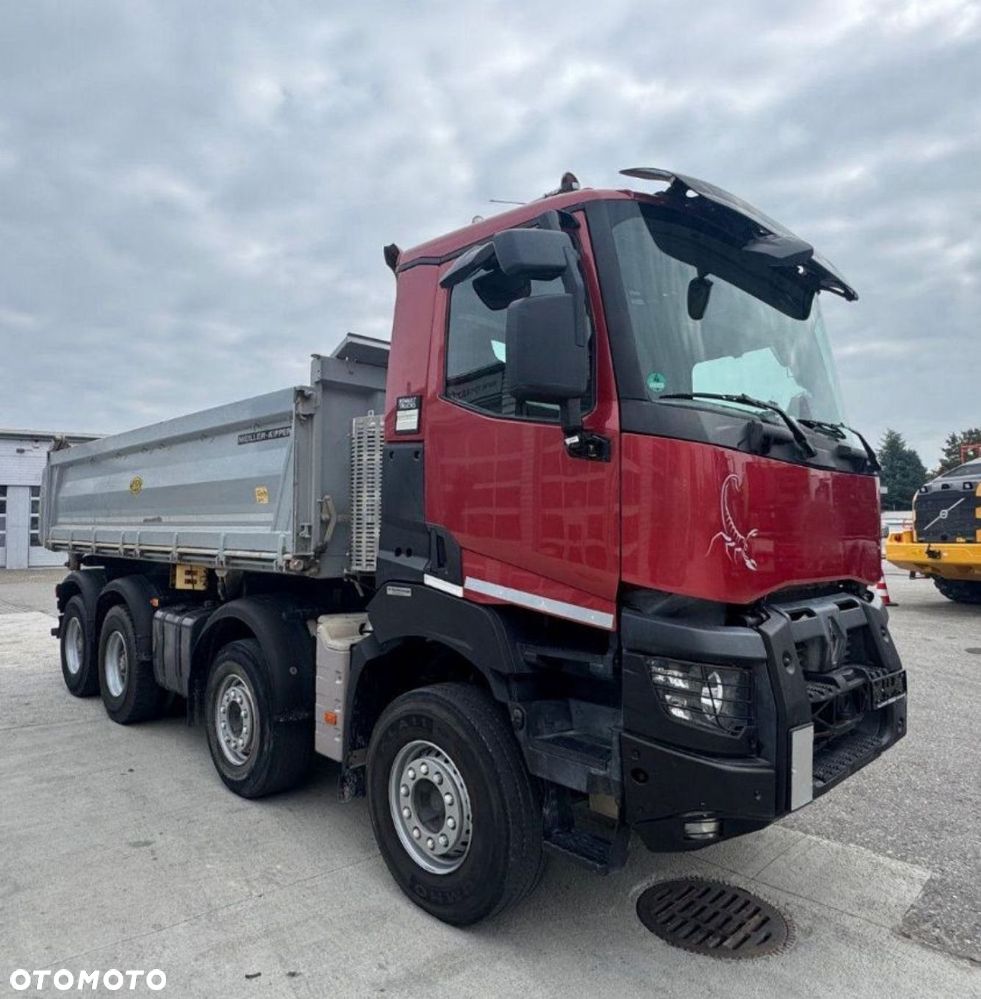 Renault K480 DXI 8x4 Meiller Kipper - 7