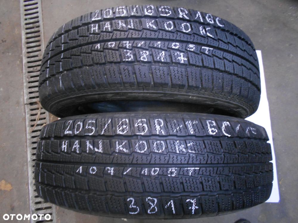 OPONY  205/65R16C HANKOOK WINTER RW06 DOT 3817 9MM - 1
