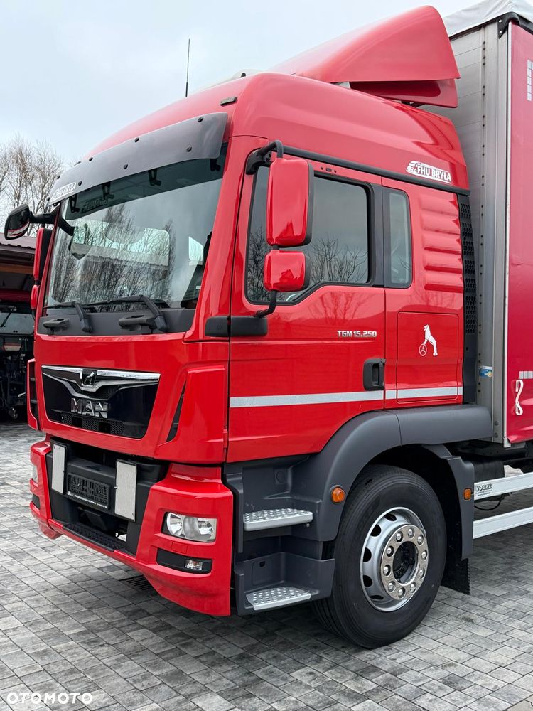 MAN TGM 15.250 / FIRANKA / 2018R / KLIMA POSTOJOWA /SPROWADZONY / 20 PALET / E6  / WINDA / - 11