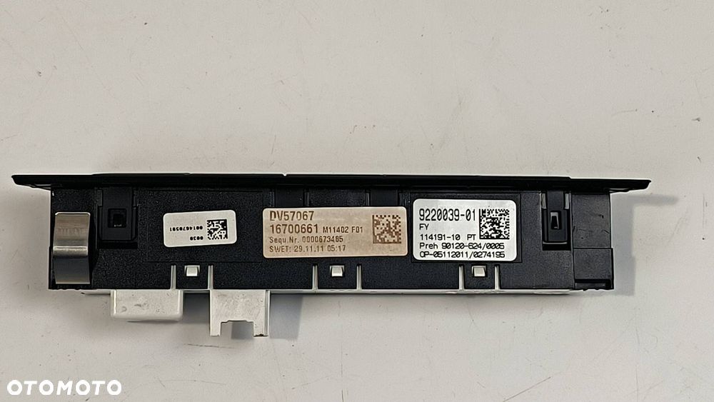 PRZYCISK BMW 750I L 7 F01 9220039 - 5
