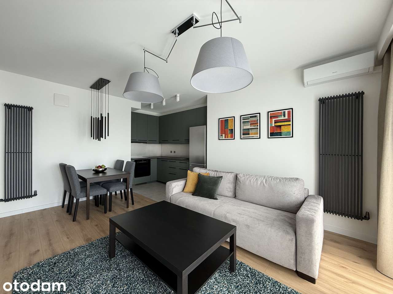 NOWE, 2 pokoje, 44m, klimatyzacja, garaż, taras z widokiem na Centrum