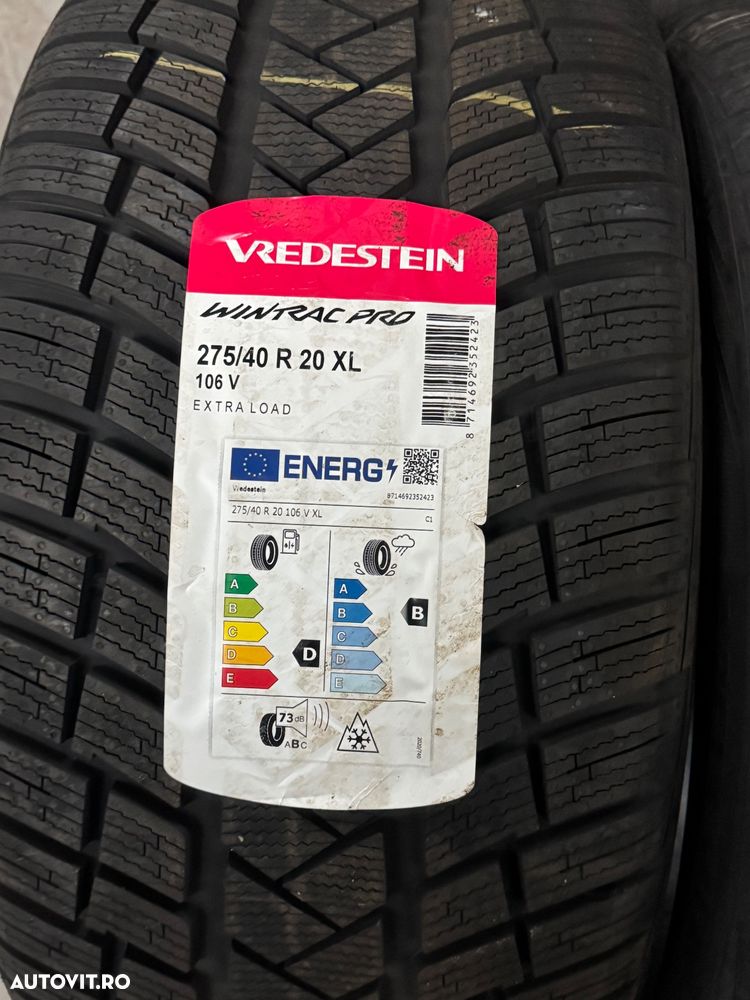 Vând 2 anvelope 275/40/20 vredestein de iarnă noi - 2