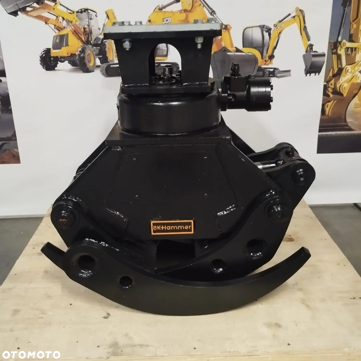 Chwytak do drewna maszyny od 3-4 JCB CAT VOLVO CASE YANMAR BOBCAT YANMAR - 3