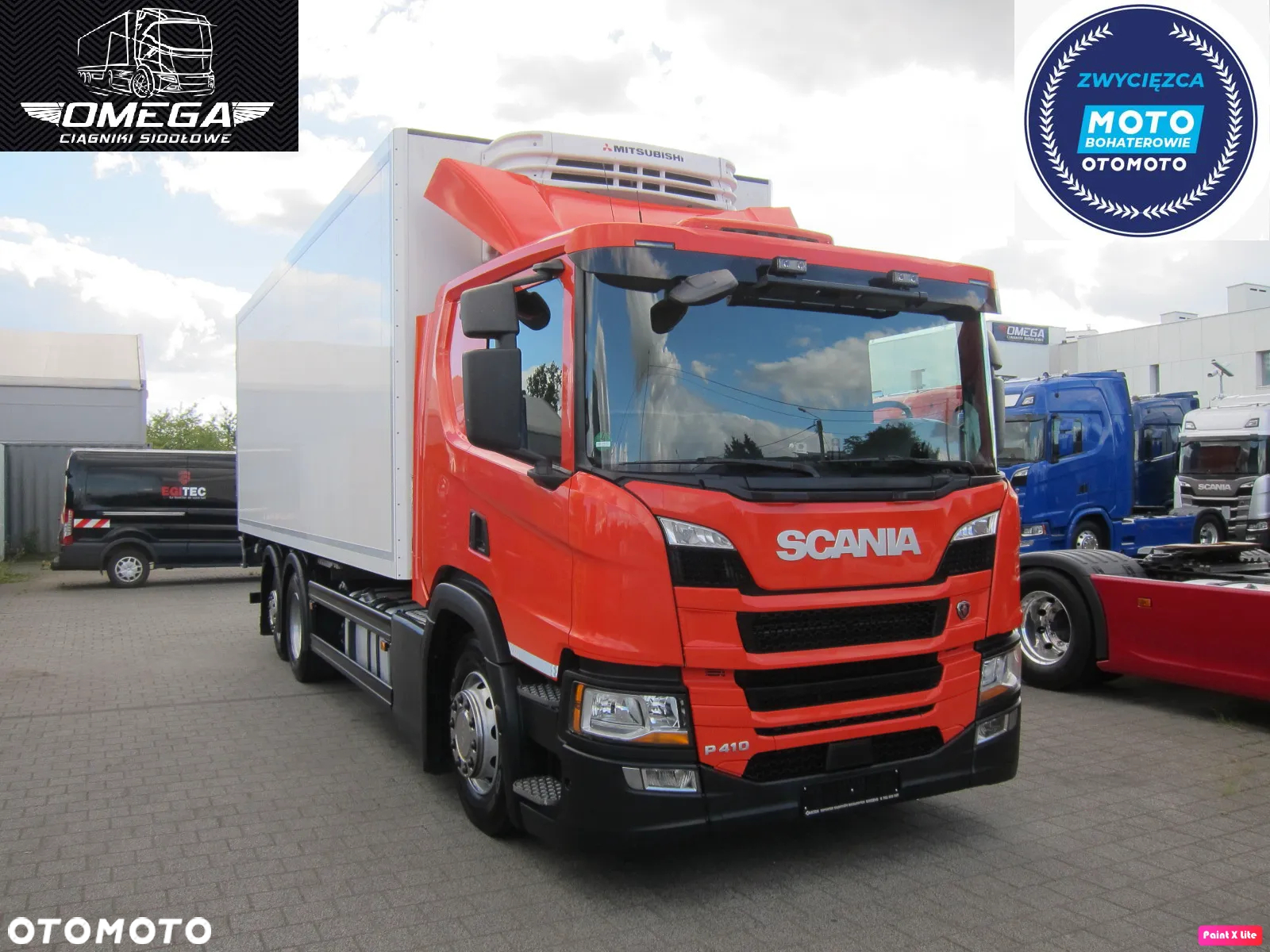 Scania P 410  6X2 Chłodnia Paka 7,4 M / Oś skrętna / WINDA - 3