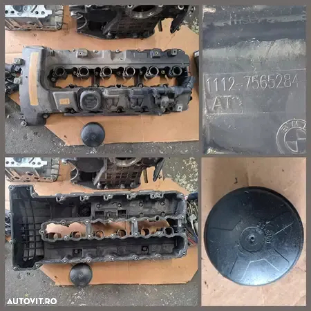Chiuloasa bloc motor baie ulei bobina inductie solenoid arbore cotit bmw F01 740i N54B30A - 5