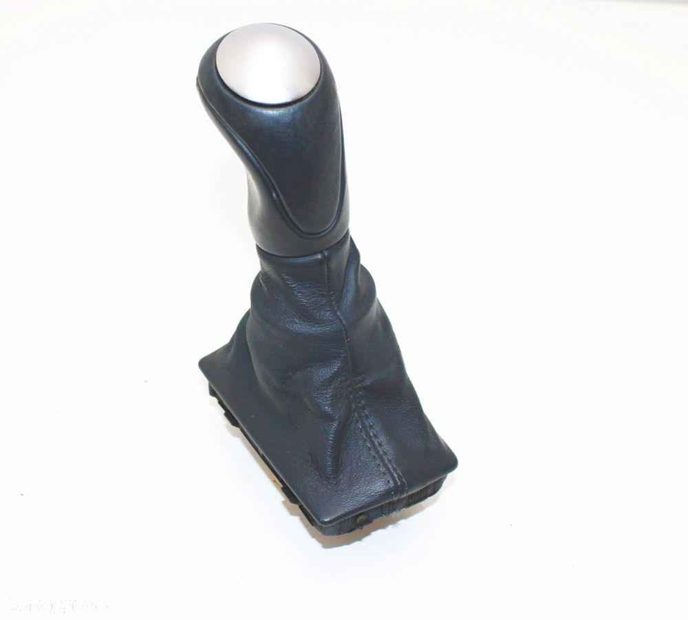 Gałka mieszek niebieski lewarek biegów OE Mercedes SL R230 W230 A2302670410 - 5