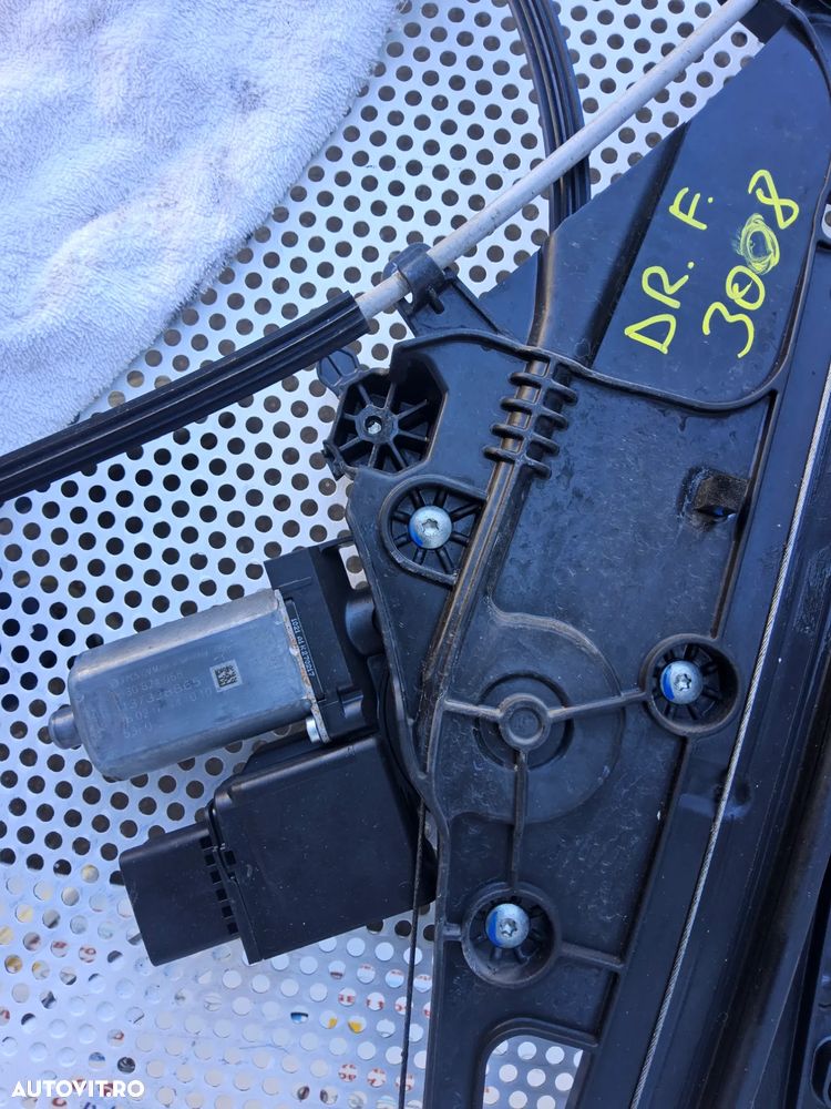 Macara geam Peugeot 3008 an 2016-2024 Peugeot 5008 macarale geamuri fata spate stânga dreapta - 10