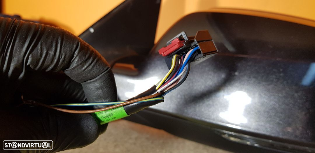 Espelho Retrovisor Audi A4 B8 Rebativel Anti Encadeamento ESQ - 2