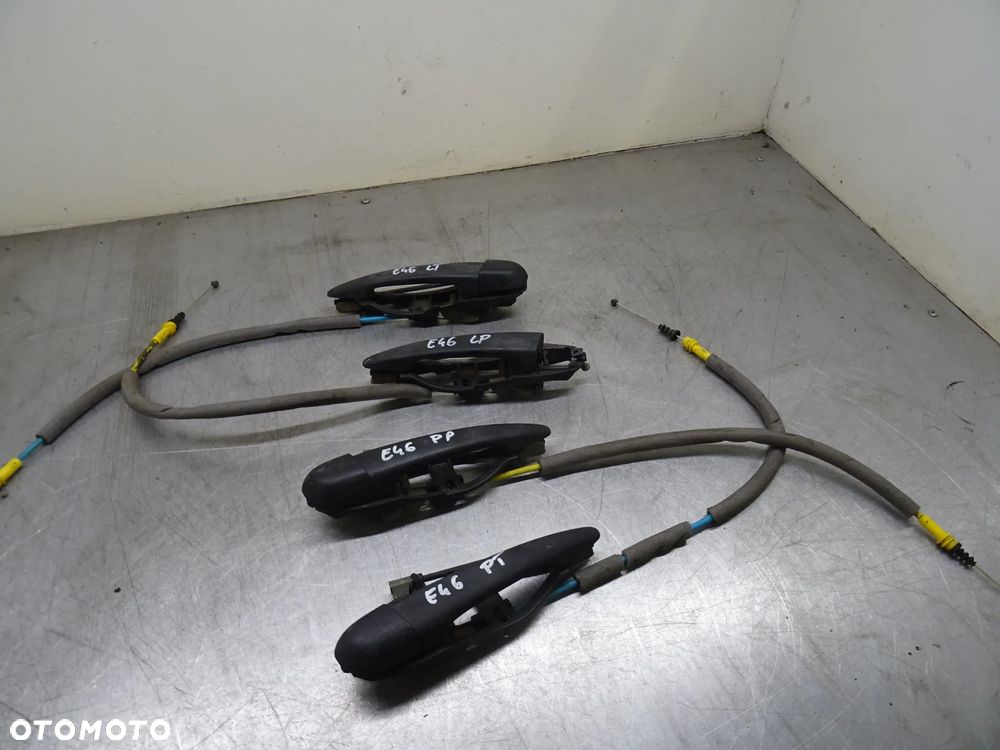 BMW E46 SEDAN 2.0D M47 KLAMKA ZEWNĘTRZNA PRAWY PRZÓD LEWY PRAWY TYŁ - 1