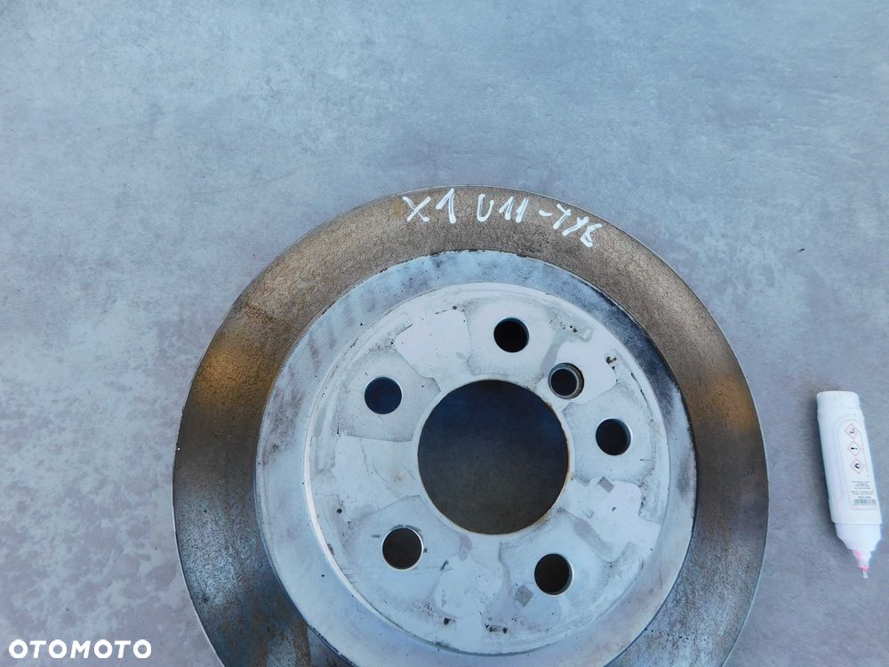 BMW X1 U11 tarcza hamulcowa tył ORYGINAŁ idealna - 2