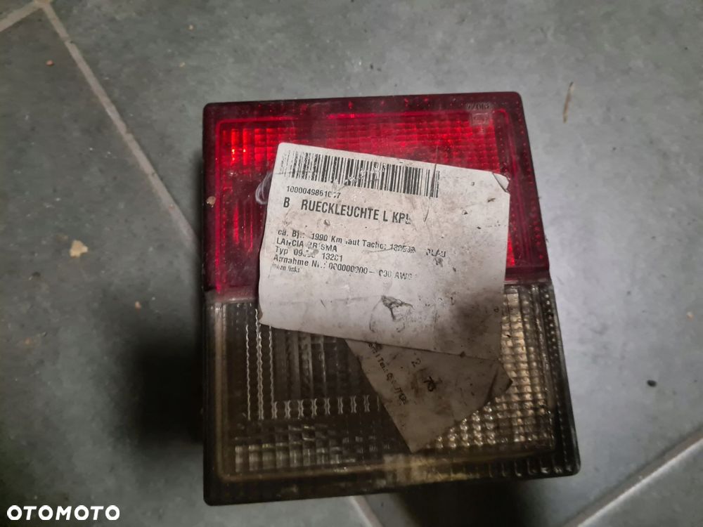 lampa klapy lewa tylna lancia prisma - 1