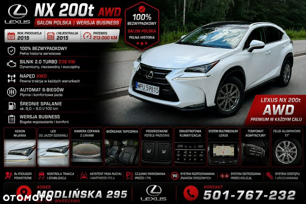 Lexus NX 200t AWD Business Edition - 1