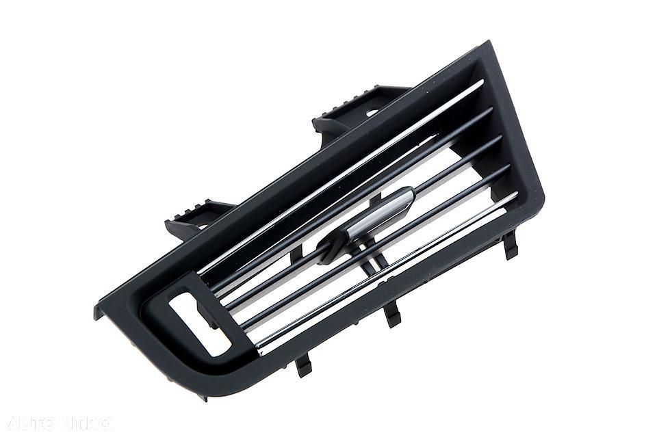 Grila ventilatie aer AC Bmw Seria 5 F10, F11, 2010-, Dreapta Cromat, NTY EZC-BM-047 - 1