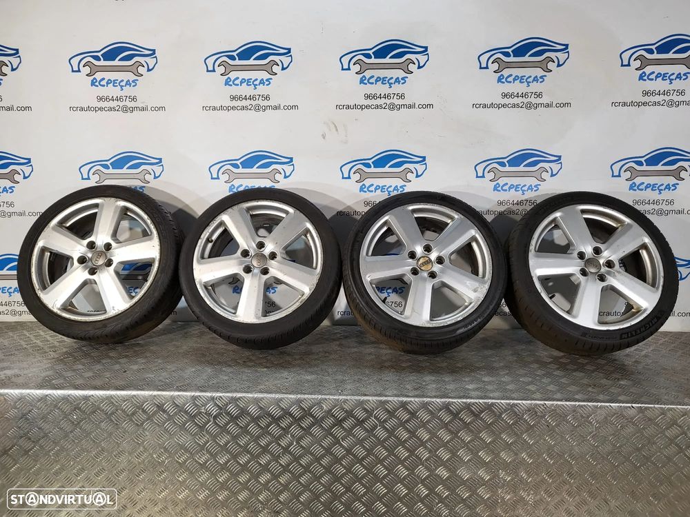 Conjunto Jantes 18 originais Audi A3 8P S-Line 7.5J ET54 5x112 Ronal 8P0601025S - 2