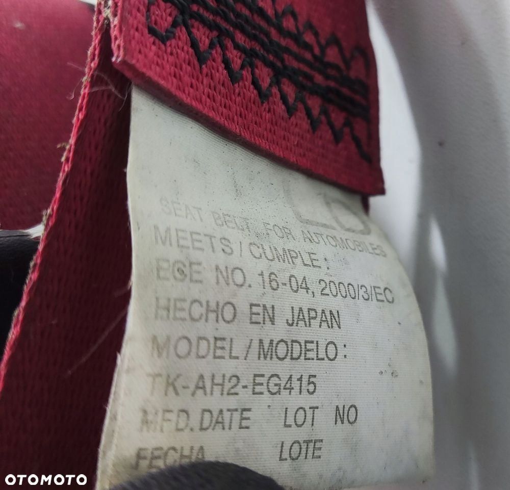 pas bezpieczeństwa lewy nissan cabstar renault maxity tk-ah2-eg415 06-14 - 4