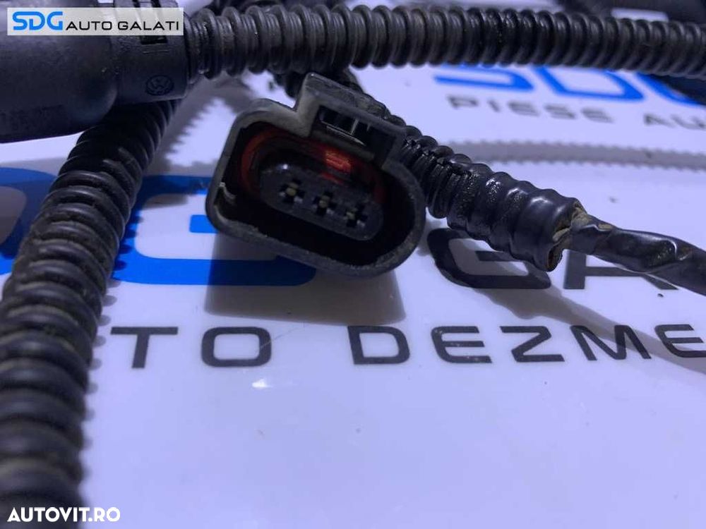 Instalatie Electrica Cablaj cu Mufa Mufe Senzor Senzori Parcare VW Golf 5 Break 2004 - 2008 Cod 1K9971104 [D0717] - 6