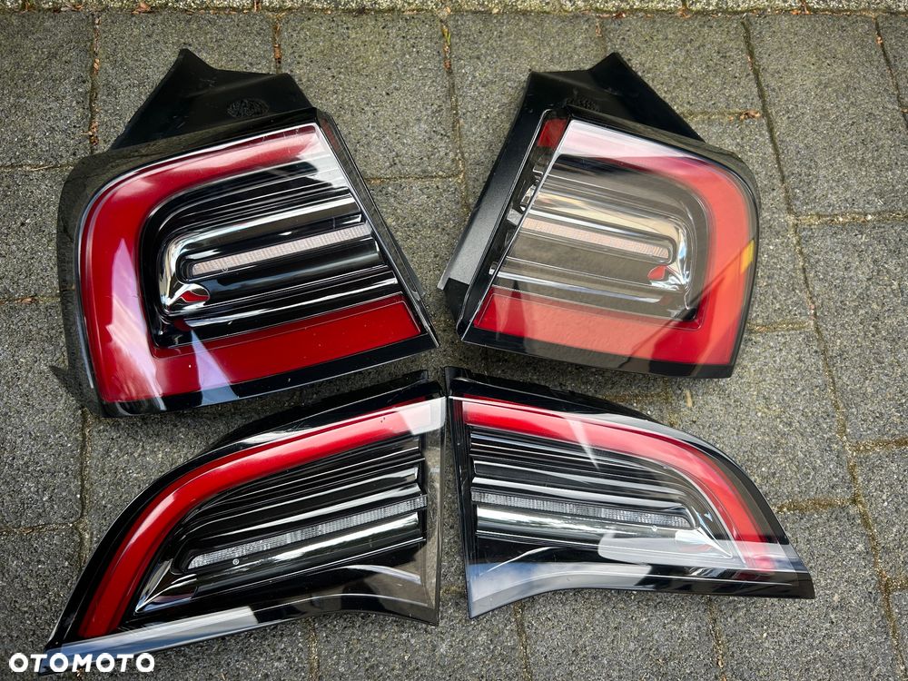 TESLA MODEL 3 LIFT Model Y KOMPLET LAMP TYŁ 4szt EUROPA - 1
