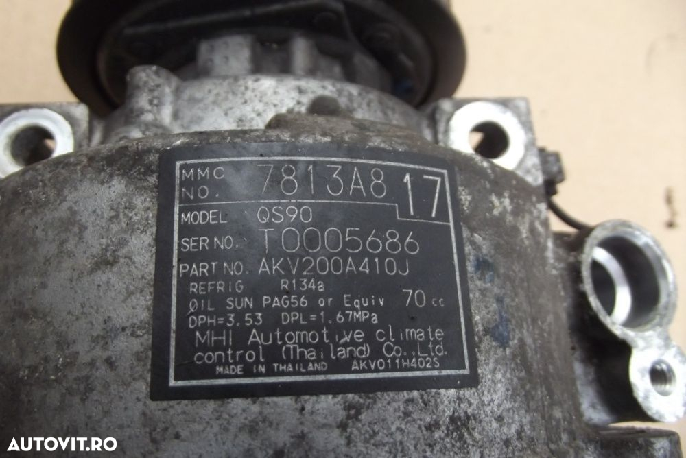 Compresor clima Mitsubishi Outlander 2013-2019 motor 2.3 dezmembrez - 2