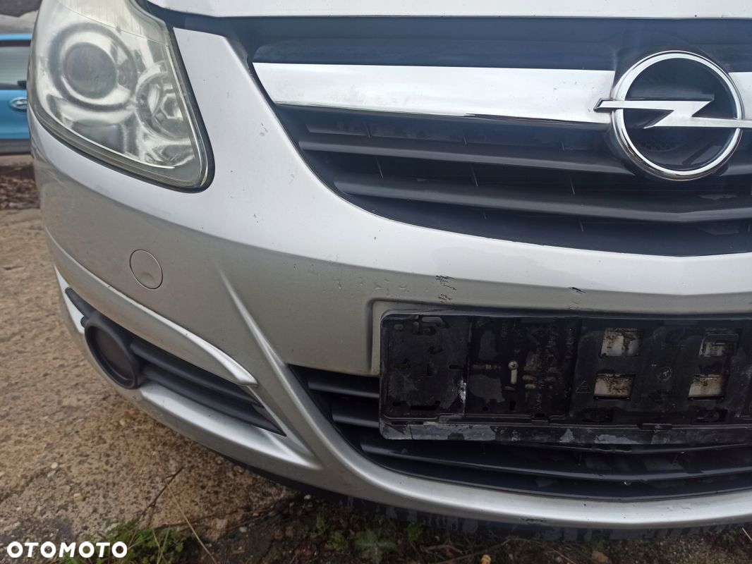 Zderzak przód kompletny z grillem OPEL CORSA D Z157 06-11 - 5