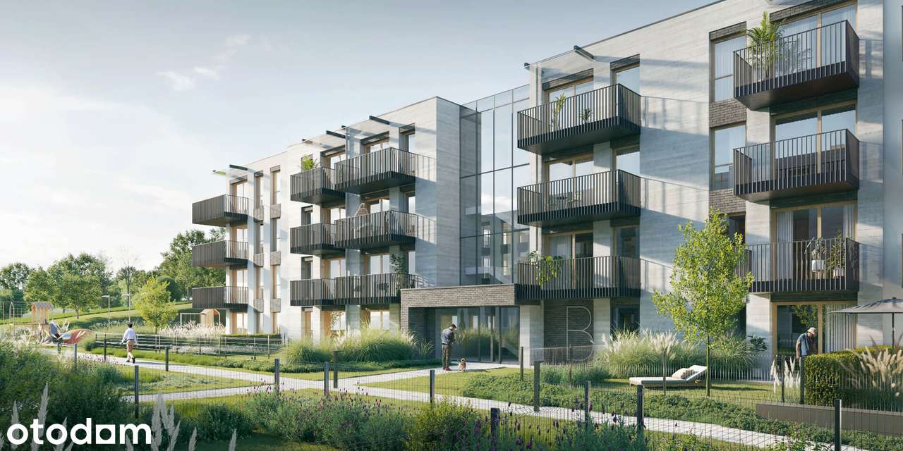 3-pokojowe mieszkanie 48m2 + balkon Bez Prowizji