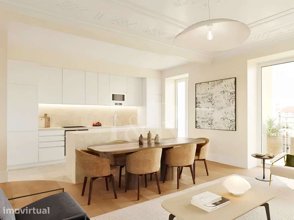 Apartamento T2 com jardim nas Avenidas Novas - Grande imagem: 4/21