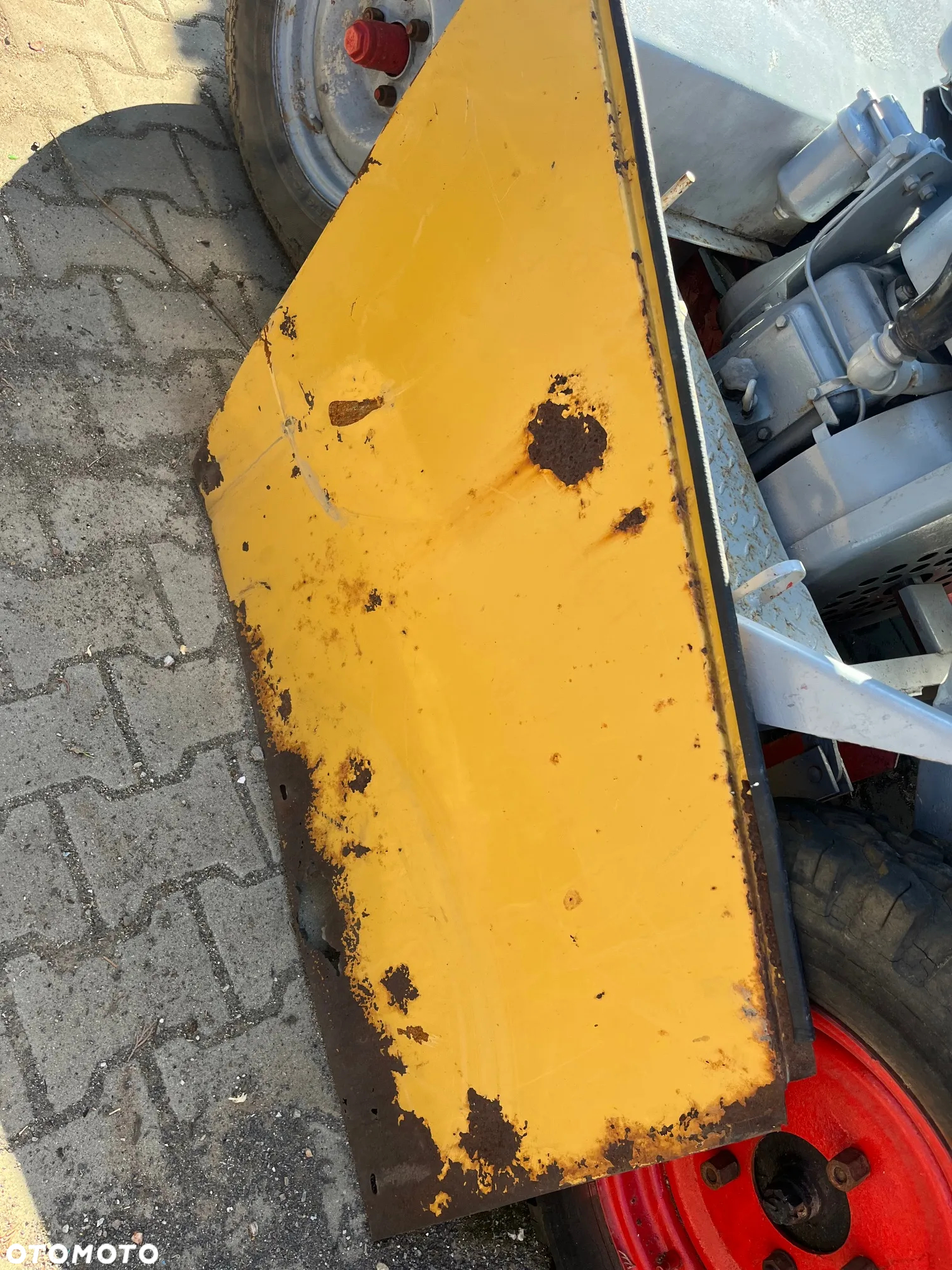 Maska osłona silnika CAT 428C - 4