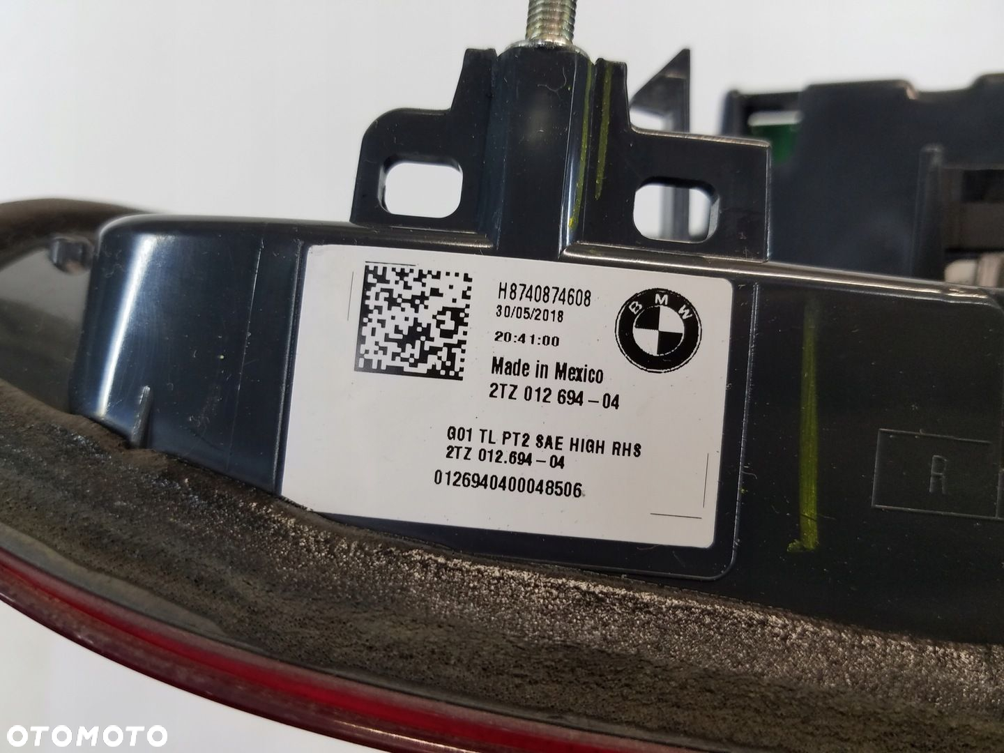 LAMPA LAMPY TYŁ LED BMW X3 G01 USA KANADA - 10
