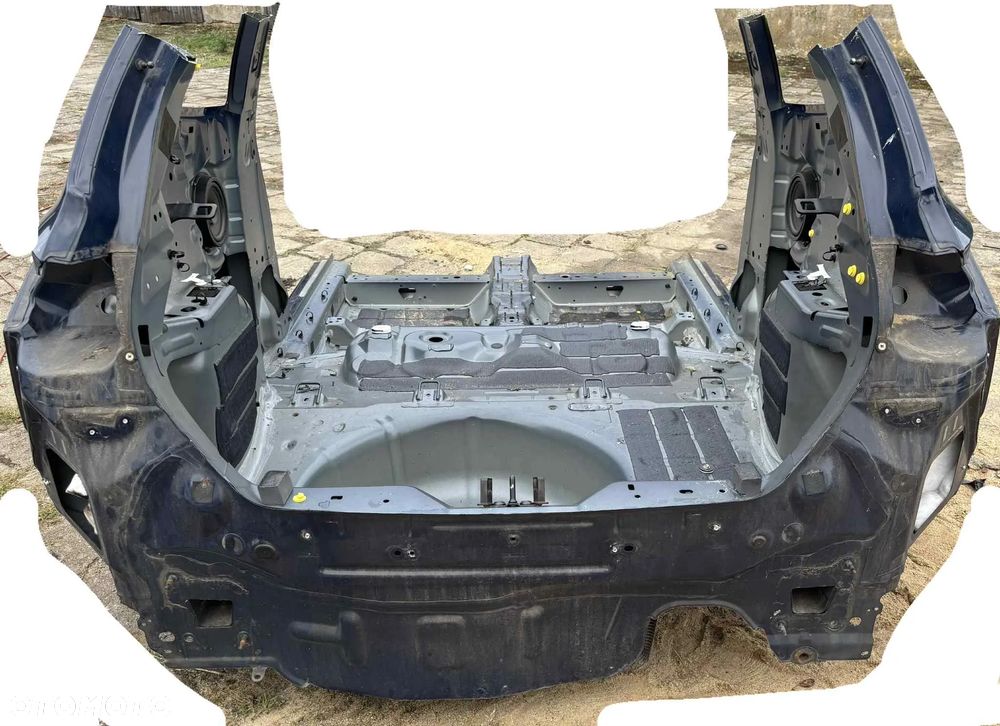 Ford Fiesta Mk8 17r- pas tylny z wanną 3D ćwiartki tył błotniki lewy prawy zderzak maska lampy pas - 5