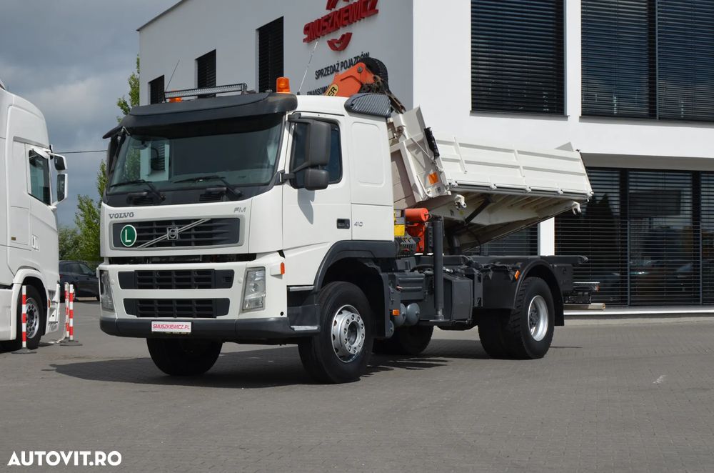 Volvo FM 410 / WYWROTKA + HDS ZETKA / PALFINGER / Z NIEMIEC / 5456 - 1