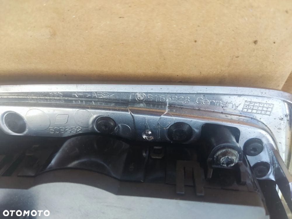 WŁĄCZNIK PRZEŁĄCZNIK ŚWIATEŁ LISTWA OZDOBNA DEKOR DESKI BMW 750i F10 9192744  9166928 - 4