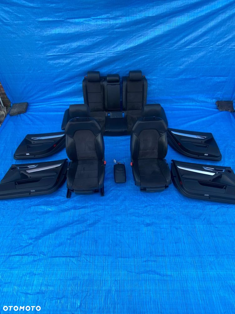 FOTEL FOTELE KANAPA BOCZKI PODŁOKIETNIK WNĘTRZE KOMPLET A6 C6 KOMBI AVANT - 3