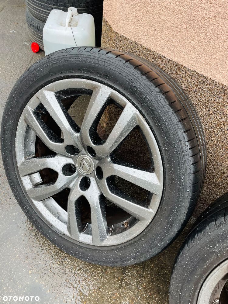 Sprzedam komplet felg aluminiowych Lexus NX R18 + opony letnie + czujniki - 5