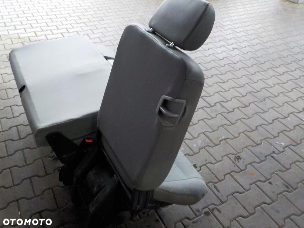 VW T5 FOTEL FOTELE KANAPA RZĄD ŚRODKOWY INKA TYŁ - 6