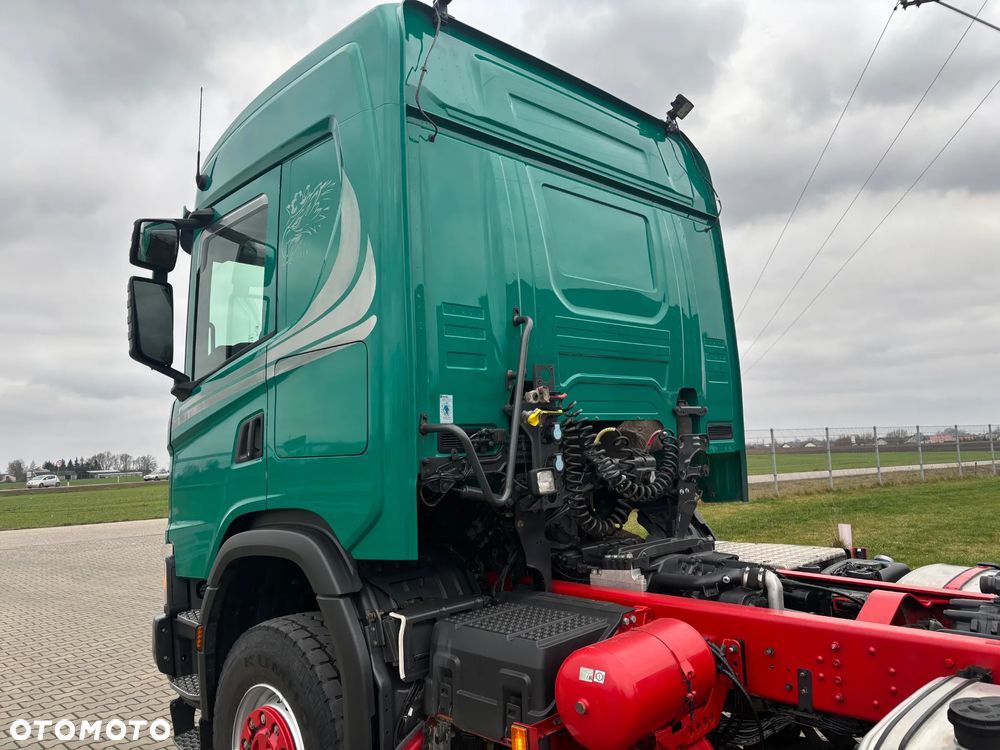Scania G 500 XT  4x4 stały napęd , hydraulika do wywrotu, na poduszkach , stan TOP , sprowadzona z Niemiec, serwisowana , - 21