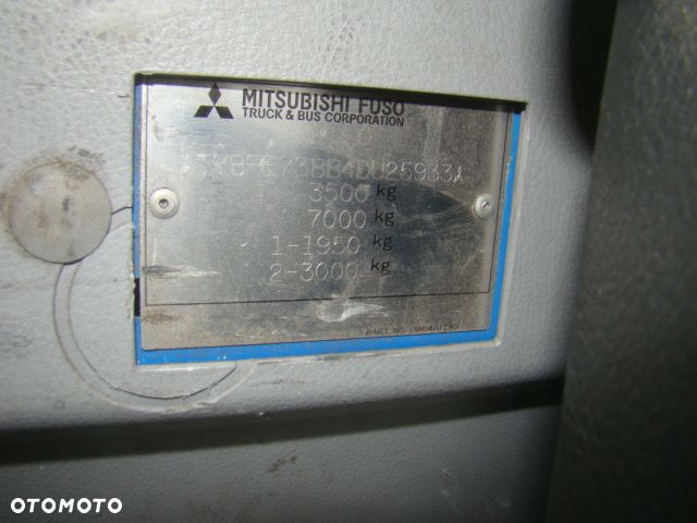 Mitsubishi CANTR 3.0TDI MODEL 70 WYWROTKA+WINDA 1000KG 3.30M 3.5T - 36