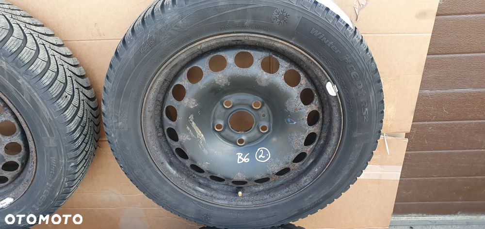 Felga stalowa komplet z oponami VW 5x112 16" ET42 6,5J VW Passat B6 3C0601027H - 3