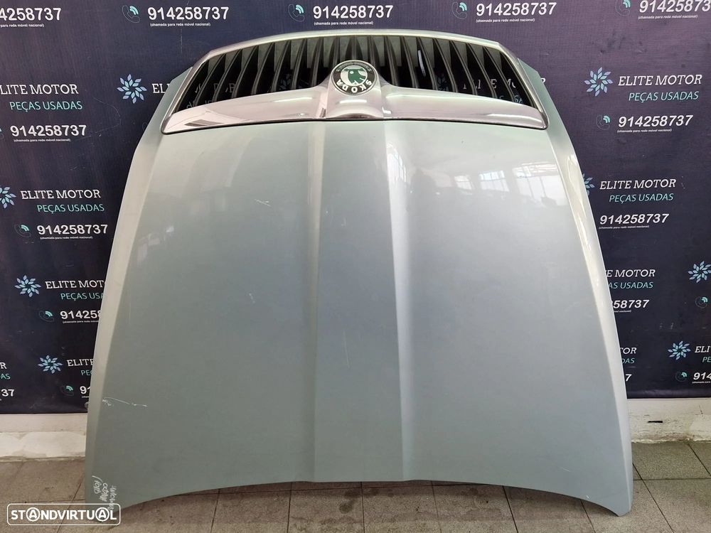 Frente completa usada SKODA OCTAVIA II 2.0 TDI FACELIFT 140CV capot parachoques guardalamas oticas - 6