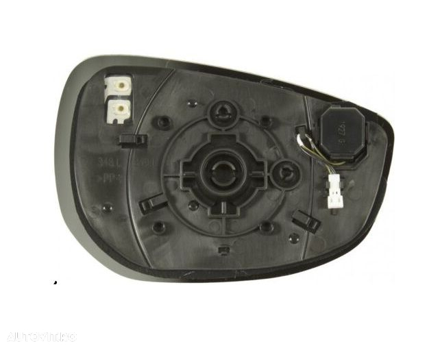 Geam oglinda exterioara Mazda CX-30 (DM), 09.2019-, partea stanga, View Max, incalzit; sticla convexa; geam cromat; cu functie de " unghi mort" - 2