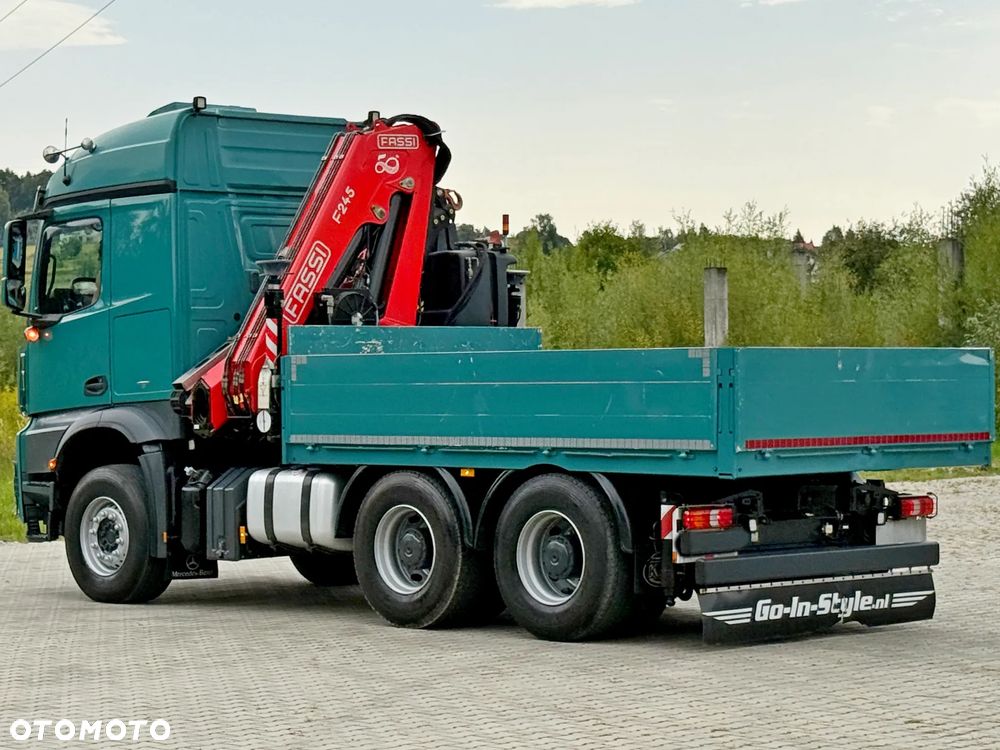 Mercedes-Benz AROCS 2648 * SKRZYNIA 4,05 m * FASSI F245A.0.24 E + PILOT / 6x4 - 6