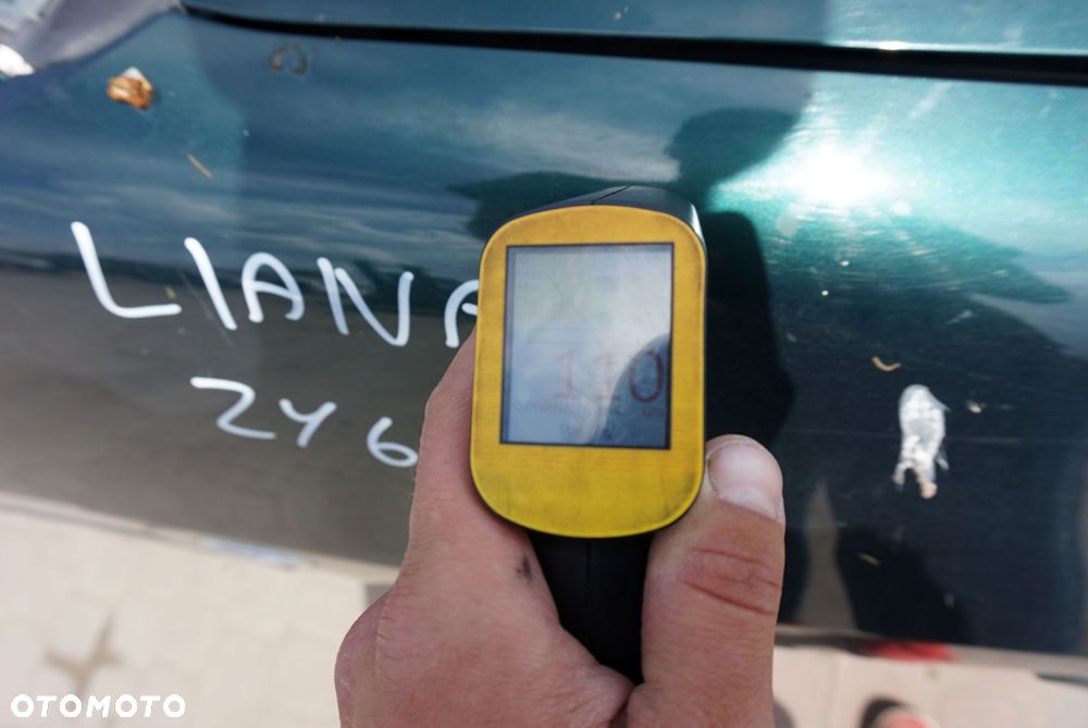 MASKA ZDERZAK BŁOTNIKI LAMPY LIANA  ZY6  SUZUKI 2001-2010 ZIELONY PRZÓD KOMPLETNY - 23