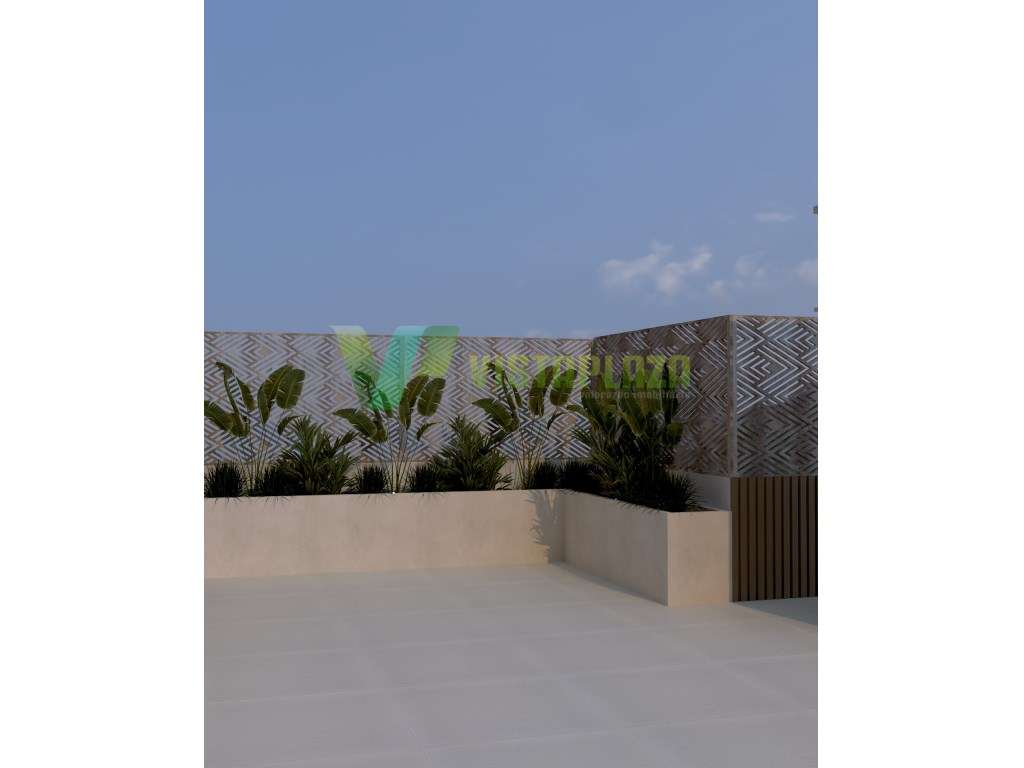 Apartamento T2 de Luxo com Terraço na Urbanização Boca do Rio, Lago... - Grande imagem: 5/19