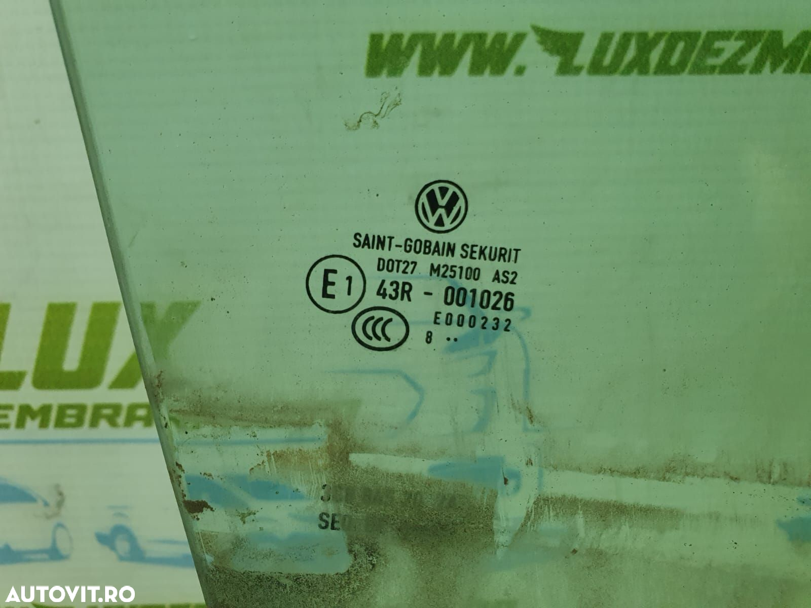 Geam dreapta fata Volkswagen VW Passat CC 1 [2008 - 2012] - 3