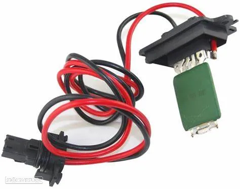 Resistência Ventilador Sofagem + Ficha Renault  7701207876 8200729298