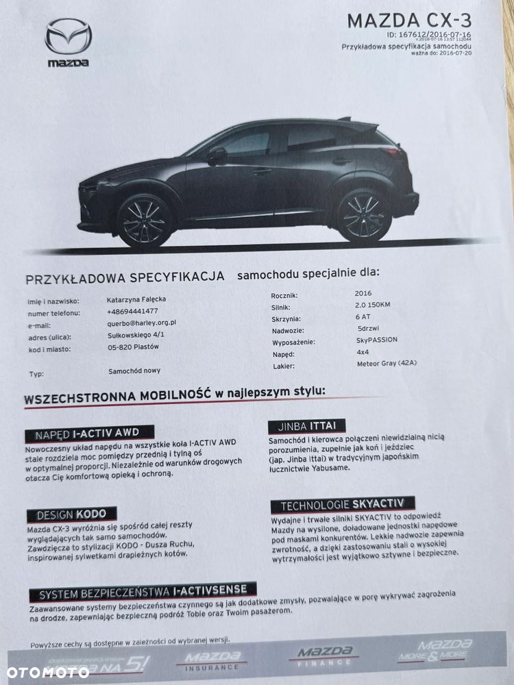 Mazda CX-3 2.0 Skypassion AWD - 11