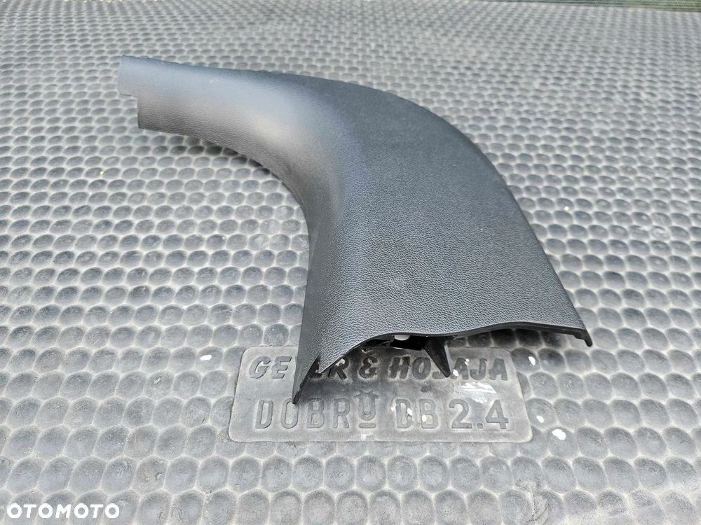 Osłona Słupka Progu Plastik Zaślepka Tapicerka Wnętrza Czarne BMW 3 E90 E91 LCI Lift - 9