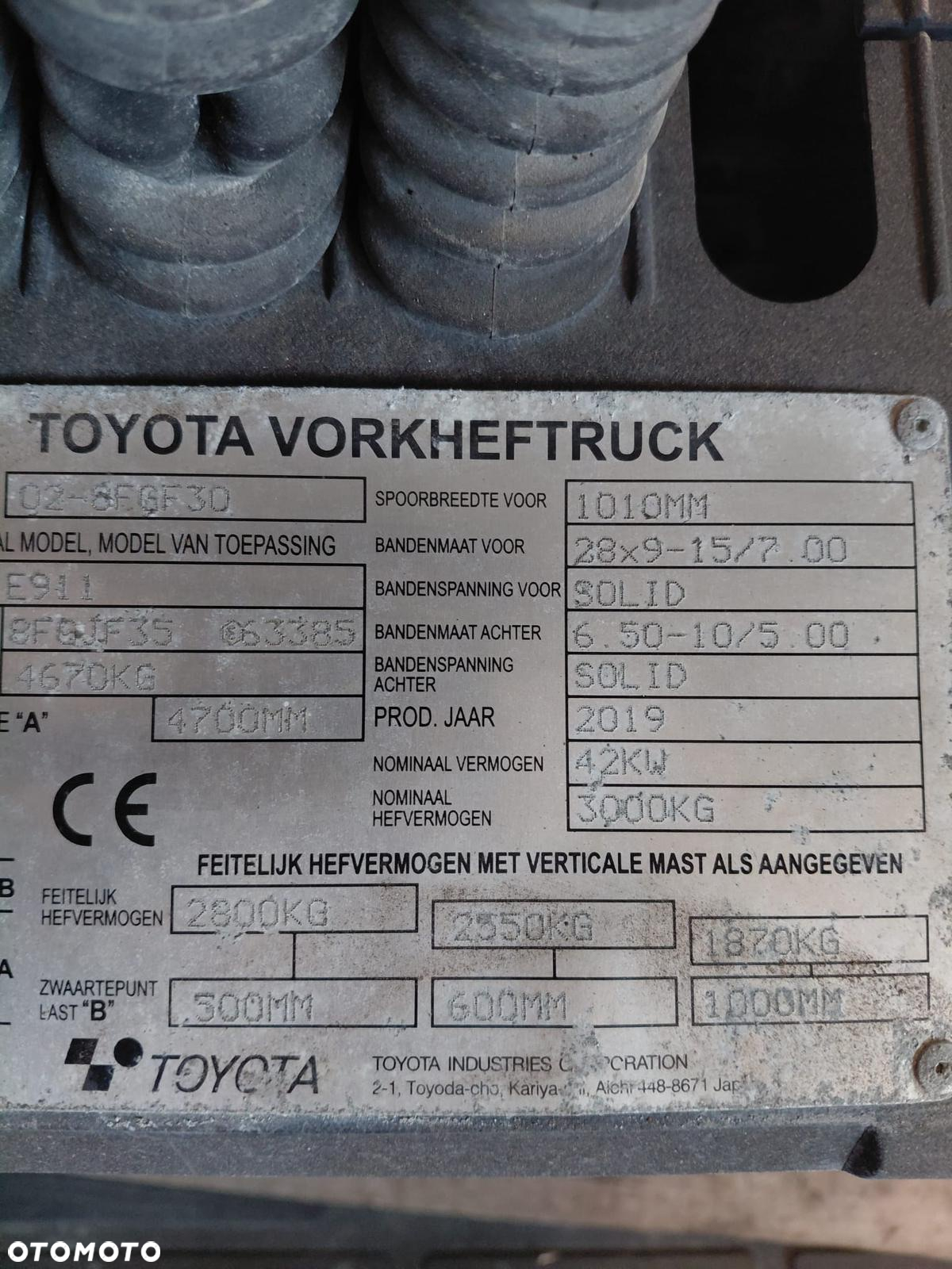 Toyota 8FGF30 - 4