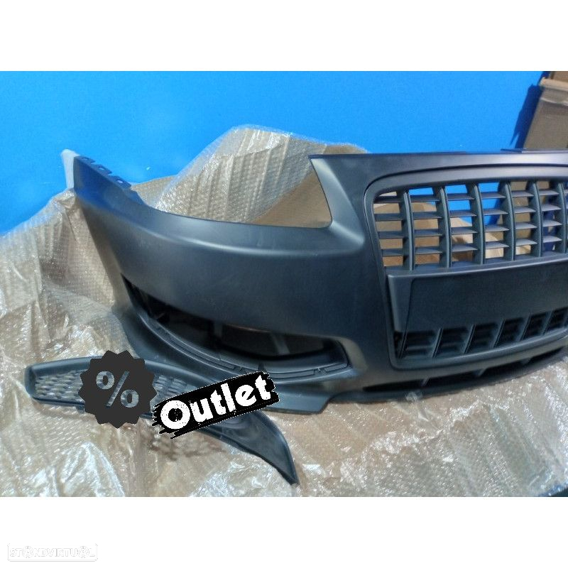C002067C2 PARA-CHOQUES FRONTAL AUDI A3 8L 96-03 LOOK S LINE + GRELHA PRETA - 4