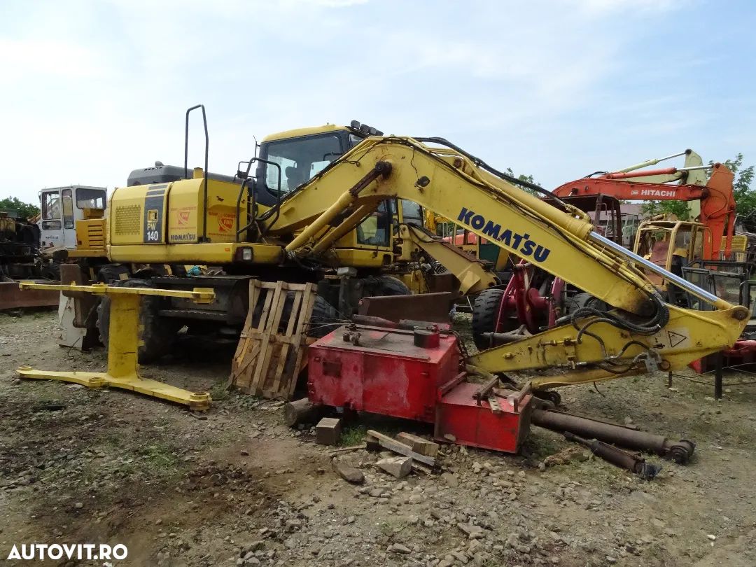 Excavator Komatsu PW 140 din 2008 dezmembrez - 1