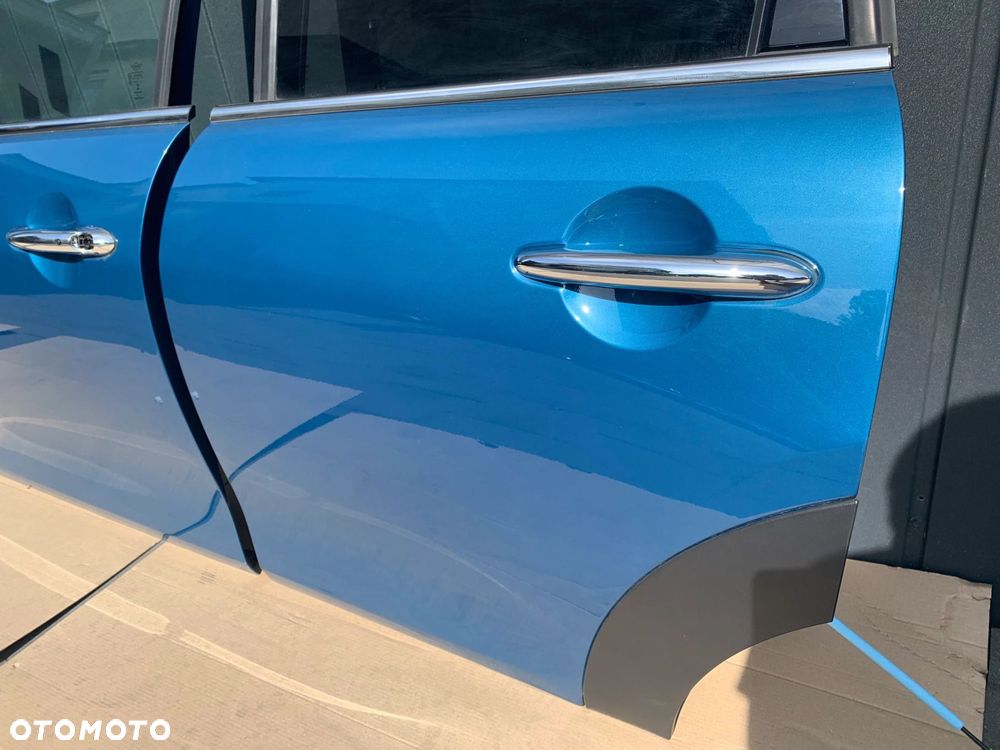DRZWI LEWA STRONA PRZÓD TYŁ MINI COOPER F55 C2M ISLAND BLUE METALLIC - 7